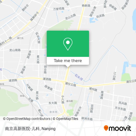 南京高新医院-儿科 map