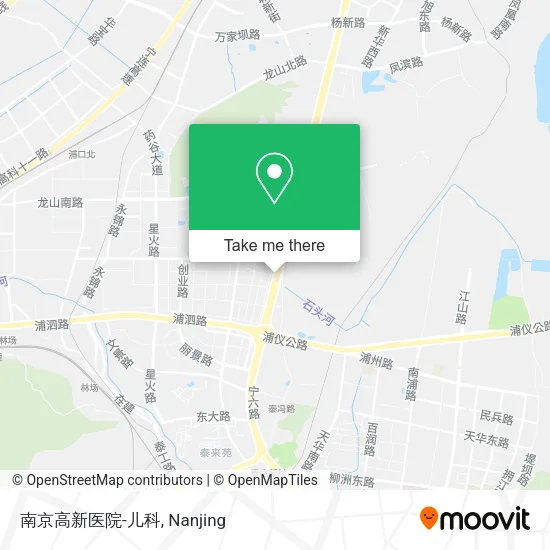南京高新医院-儿科 map