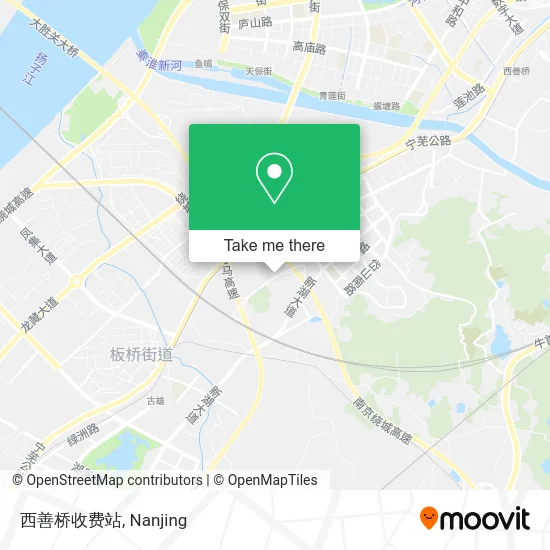 西善桥收费站 map