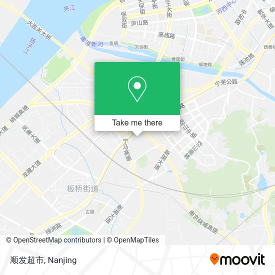 顺发超市 map