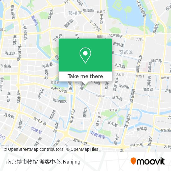 南京博市物馆-游客中心 map