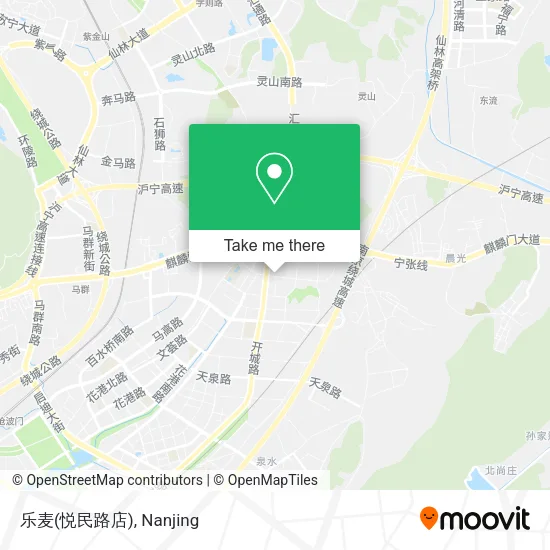 乐麦(悦民路店) map