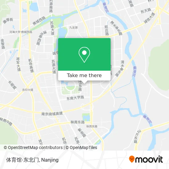 体育馆-东北门 map