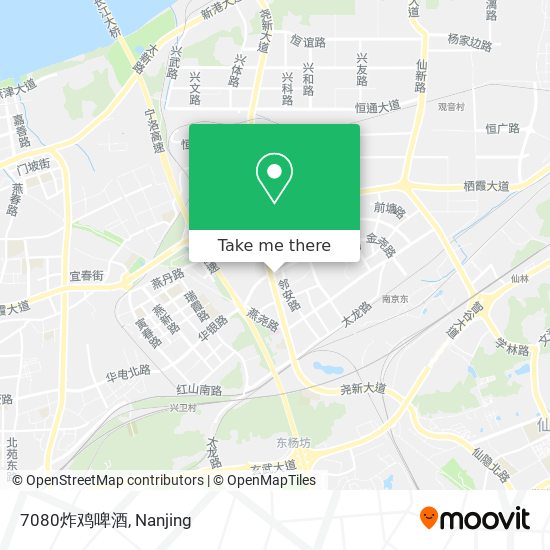 7080炸鸡啤酒 map