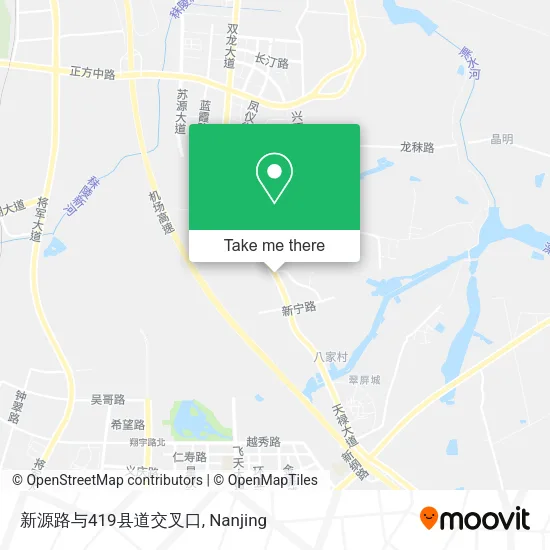 新源路与419县道交叉口 map