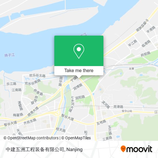 中建五洲工程装备有限公司 map