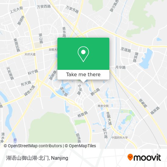 湖语山御山湖-北门 map