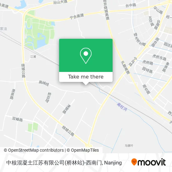 中核混凝土江苏有限公司(桥林站)-西南门 map
