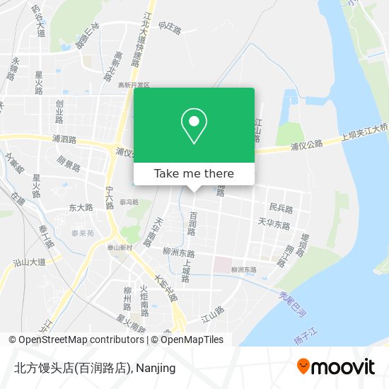 北方馒头店(百润路店) map