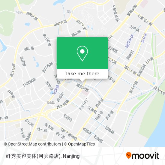 纤秀美容美体(河滨路店) map