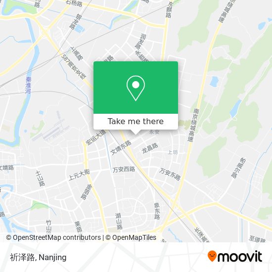 祈泽路 map