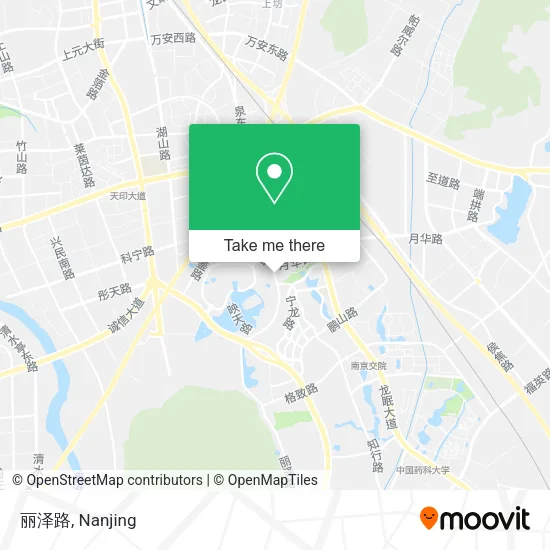 丽泽路 map