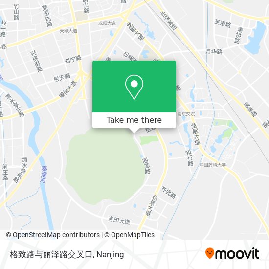 格致路与丽泽路交叉口 map