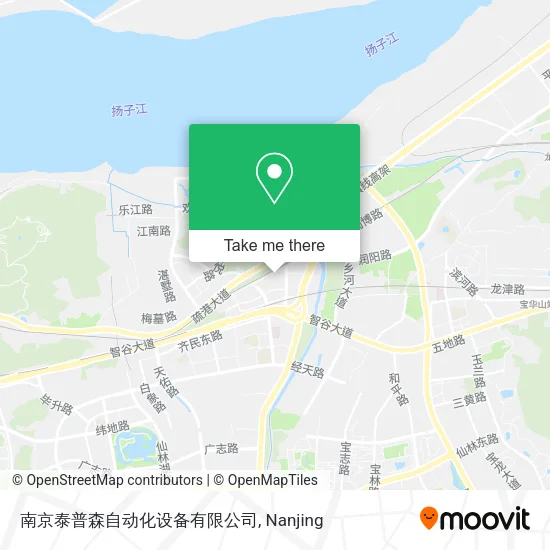 南京泰普森自动化设备有限公司 map