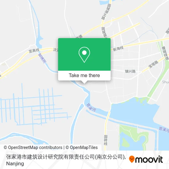 张家港市建筑设计研究院有限责任公司(南京分公司) map