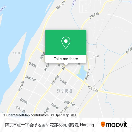 南京市红十字会绿地国际花都衣物捐赠箱 map