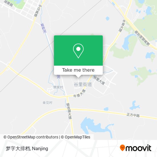 梦字大排档 map