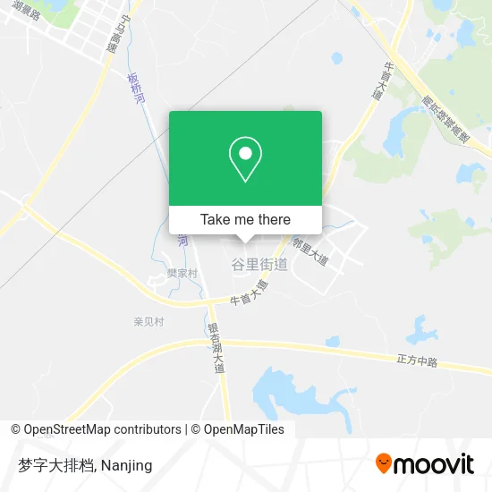 梦字大排档 map