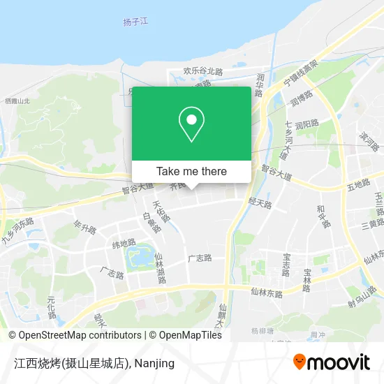 江西烧烤(摄山星城店) map