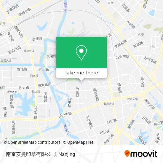 南京安曼印章有限公司 map