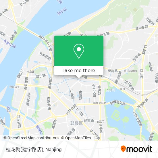 桂花鸭(建宁路店) map