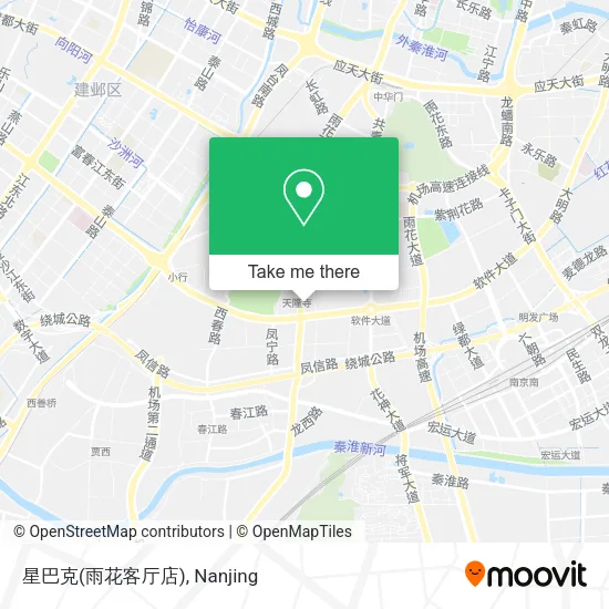 星巴克(雨花客厅店) map
