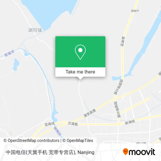中国电信(天翼手机·宽带专营店) map