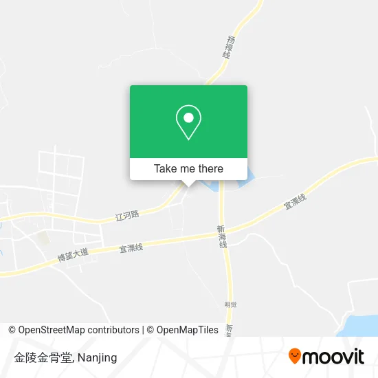 金陵金骨堂 map
