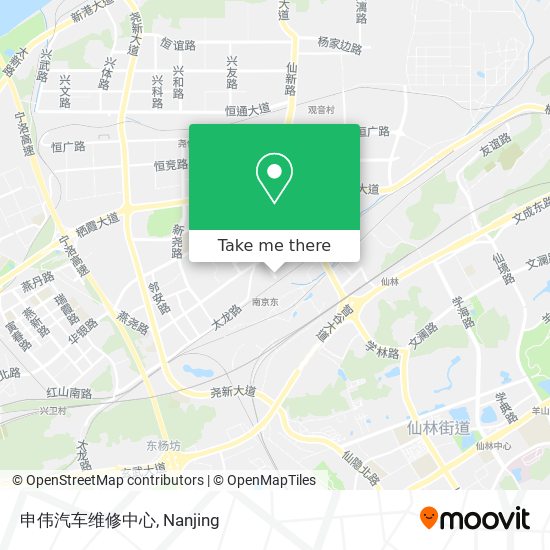 申伟汽车维修中心 map