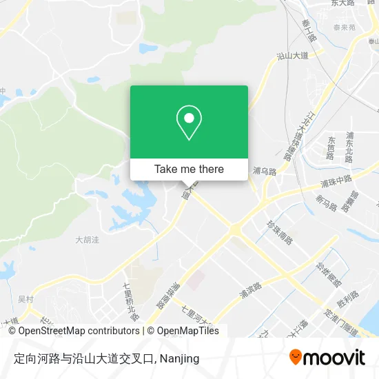 定向河路与沿山大道交叉口 map