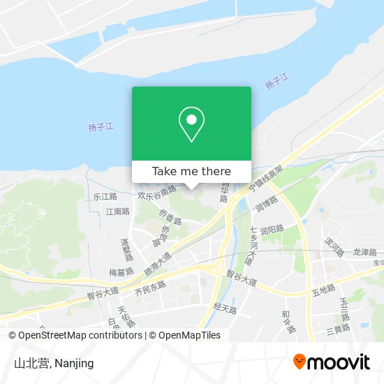 山北营 map