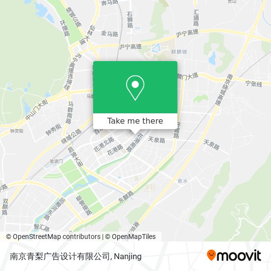 南京青梨广告设计有限公司 map
