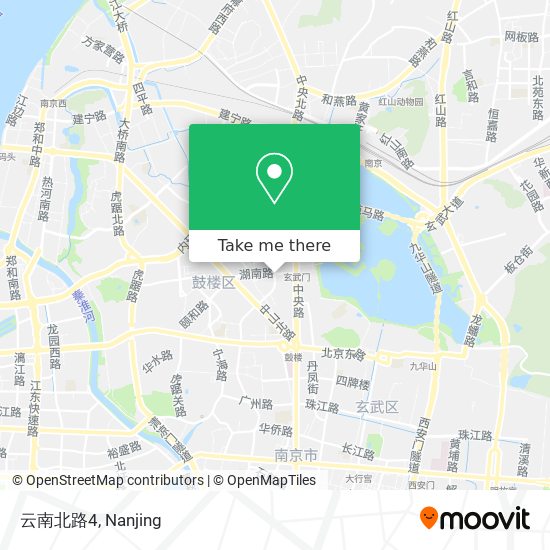 云南北路4 map