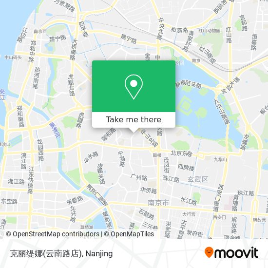 克丽缇娜(云南路店) map