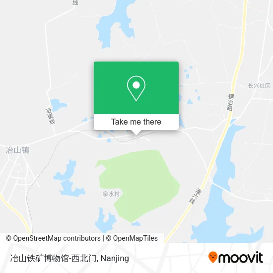 冶山铁矿博物馆-西北门 map