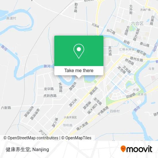 健康养生堂 map