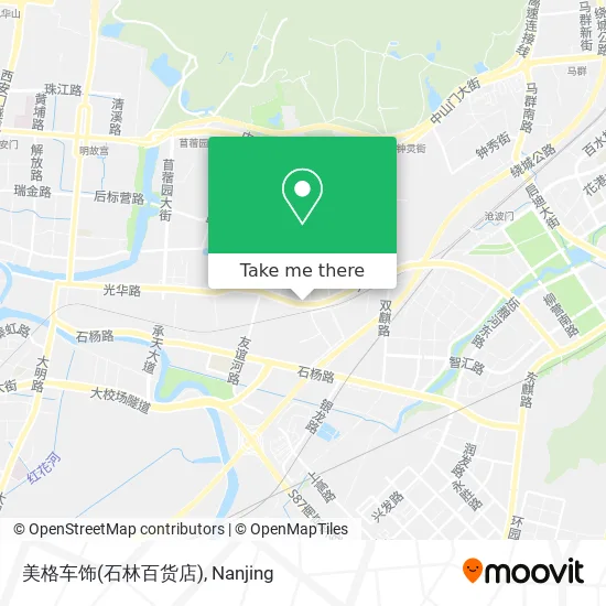 美格车饰(石林百货店) map