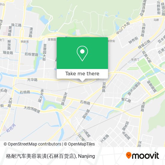 格耐汽车美容装潢(石林百货店) map
