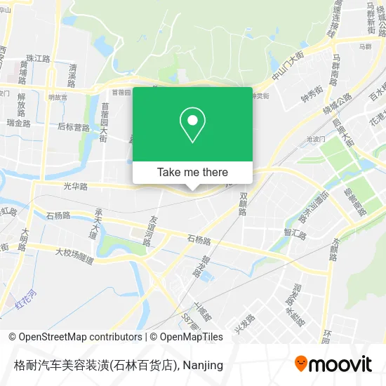 格耐汽车美容装潢(石林百货店) map