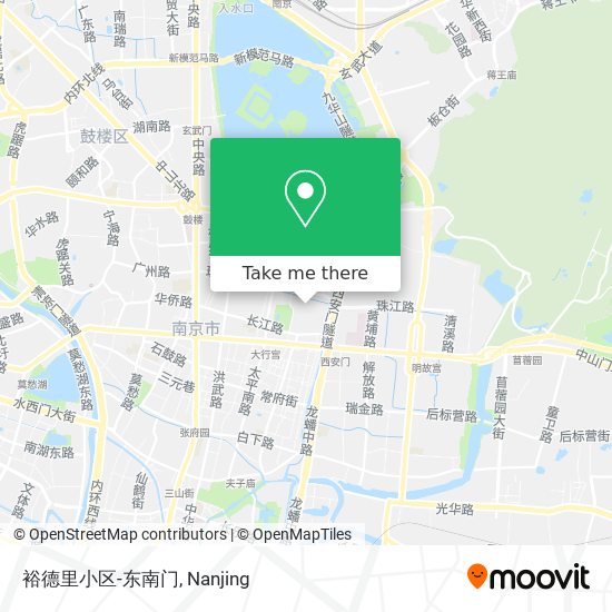 裕德里小区-东南门 map