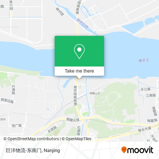 巨洋物流-东南门 map