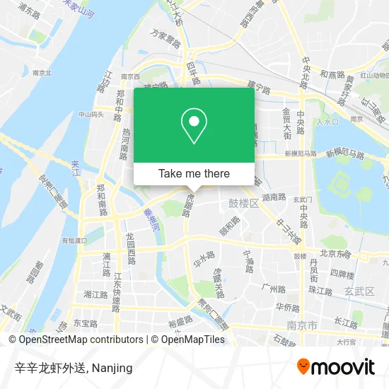 辛辛龙虾外送 map