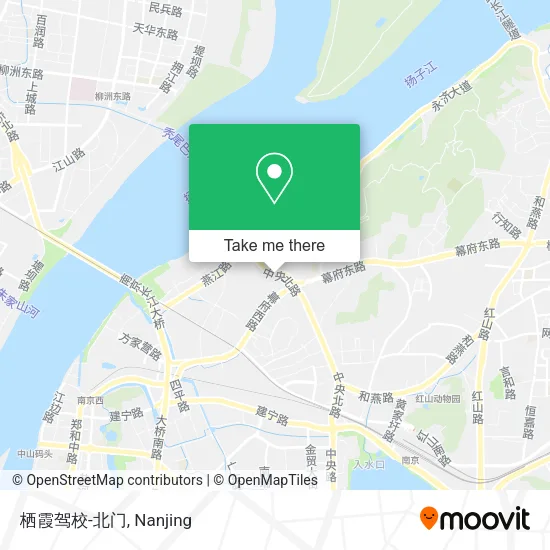 栖霞驾校-北门 map
