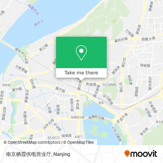 南京栖霞供电营业厅 map