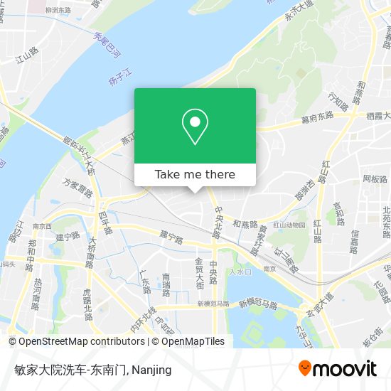 敏家大院洗车-东南门 map