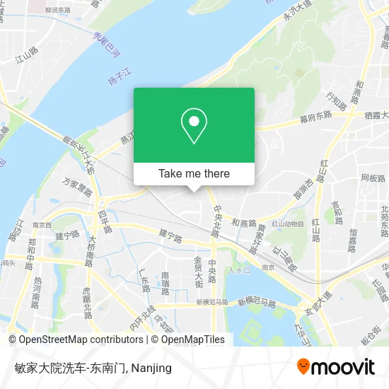 敏家大院洗车-东南门 map