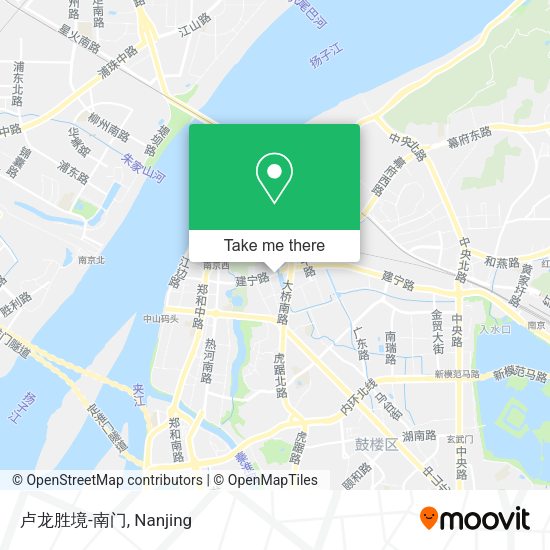 卢龙胜境-南门 map