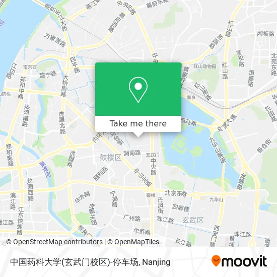 中国药科大学(玄武门校区)-停车场 map