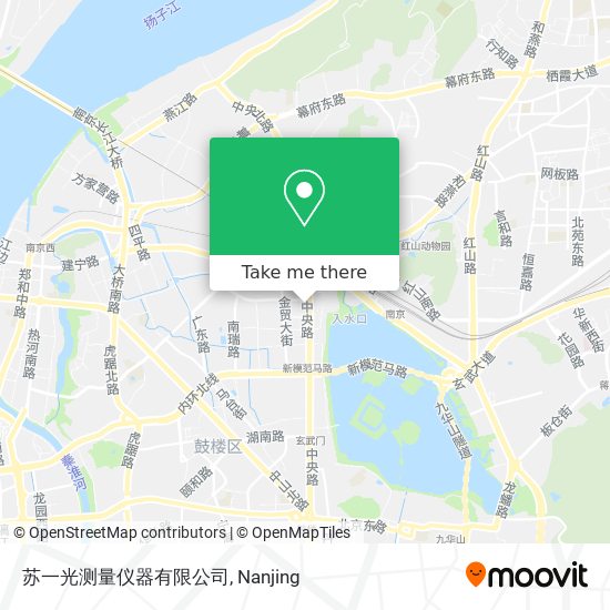 苏一光测量仪器有限公司 map