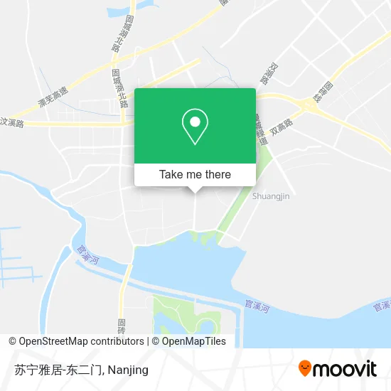 苏宁雅居-东二门 map